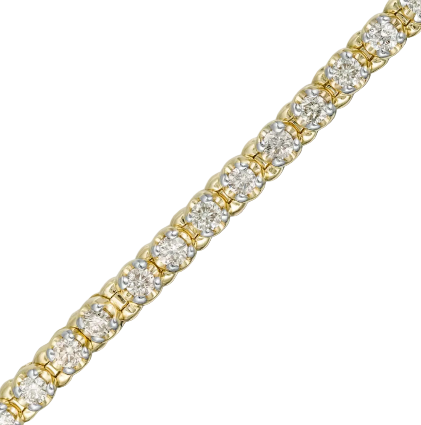 10K Gold Diamond Tennis Bracelet